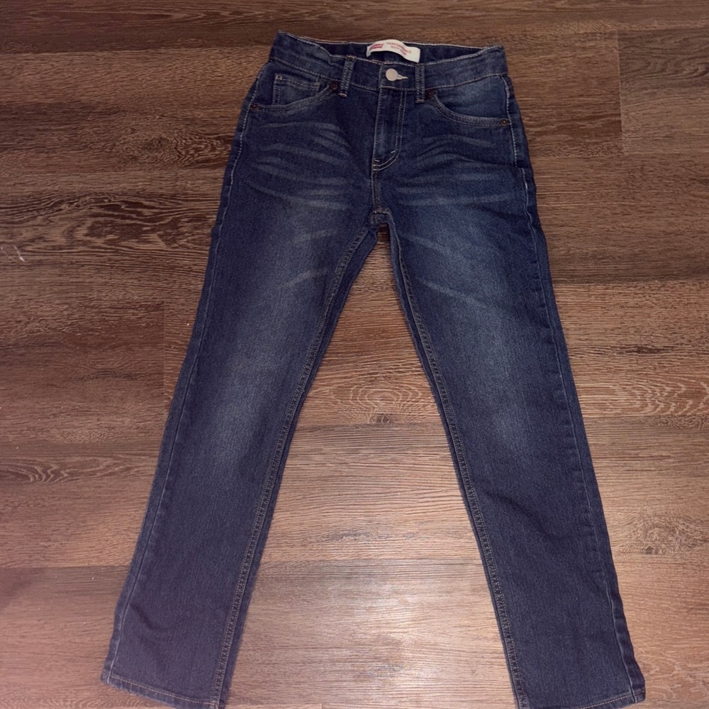 Levi's Dark Indigo Straight Jeans